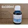 6x100 ml encre alimentaire pour HP