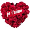 petit coeur je t'aime sur papier azyme