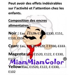 500ml encre alimentaire photo blue pour Canon