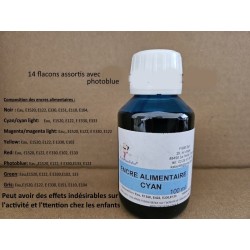 14x100 ml Canon alimentaire encre avec photoblue